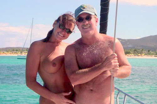 Naked Man Woman Boating - Swingers Blog pic