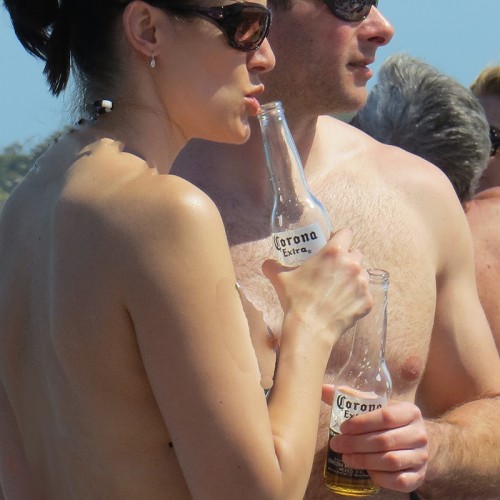 Topless Cruise Couple Swingers Blog Swinger Blog